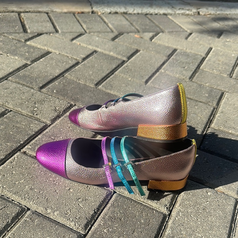 Kurt Geiger Stylish Multicolor Women's Flats